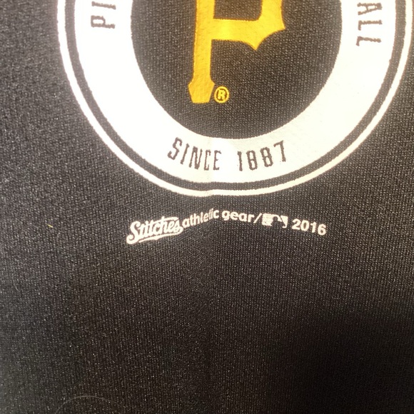 Pittsburgh Pirates Mens baseball Jersey size medium Stitches - Picture 3 of 7
